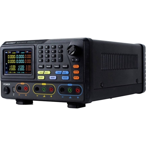 VOLTCRAFT DLP-3603 Labvoeding, regelbaar 0 - 60 V 0 - 3 A 378 W RS232, USB, LAN Slave-functie Aantal uitgangen: 3 x