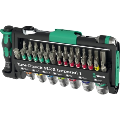 Wera 05049060001 Tool-Check PLUS Imperial 1 Gereedschapset In Tool-Check - 39-delig