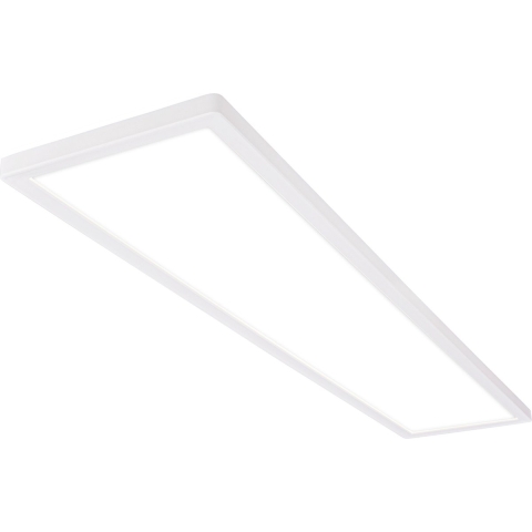 Briloner LED Plafondlamp - 98x20 cm - 36W 4800 lumen 4000K neutraal wit licht - wit