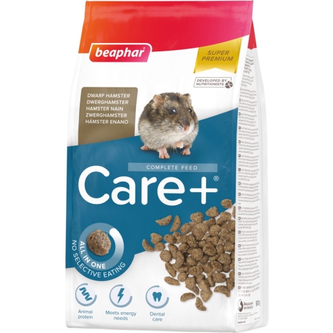 5x Beaphar Care+ Dwerghamster 500 gr