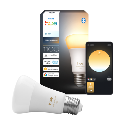Philips Hue Led A60 Warm Tot Koel Wit Licht E27 Fitting Slimme Ledlamp Wit
