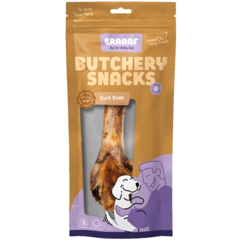 10x Braaaf Butchery Pork Bone Hondensnack