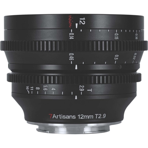 7Artisans 12mm T2.9 Canon R-Mount