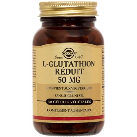 Solgar L-Glutathione Reduced 50 mg Capsules