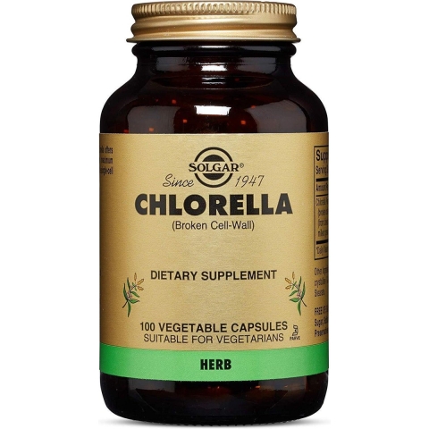 Solgar Chlorella (Alg) Capsules
