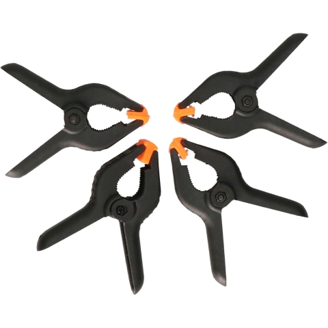 Benson Zeilklem groot - heavy duty - 6x - 23 cm - lijmklemmen - marktklem -