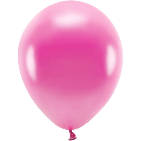 200x Fuchsia roze ballonnen 26 cm eco/biologisch afbreekbaar -