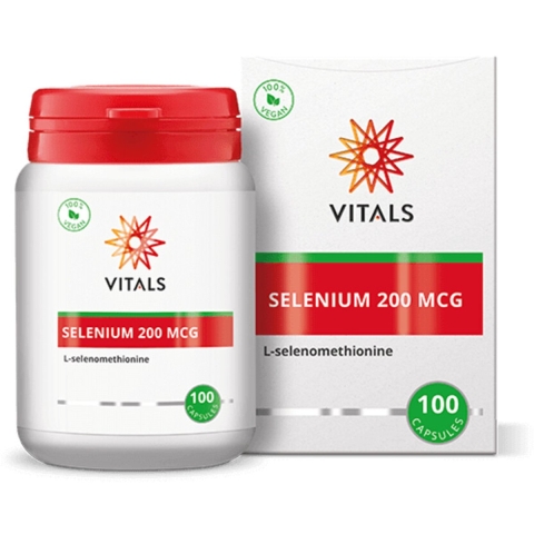 Gratis Verzending: 2x Vitals Selenium 200mcg 100 capsules