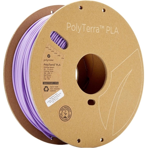 Polymaker 70853 PolyTerra PLA Filament PLA kunststof 2.85 mm 1000 g Lila (mat) 1 stuk(s)