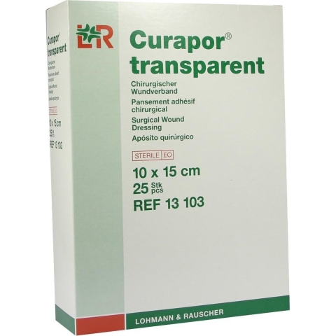 Lohmann & Rauscher Curapor Transparent Wondverband 10x15cm