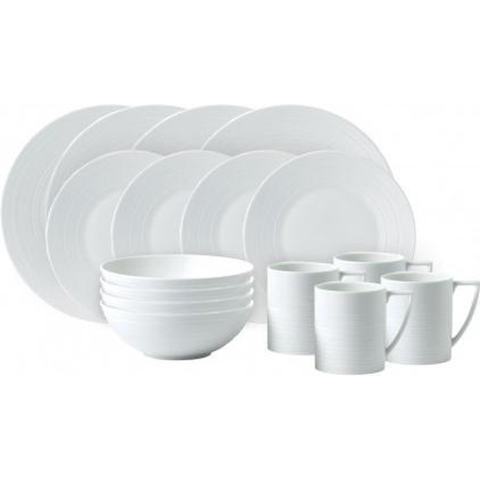 WEDGWOOD - Jasper Conran - Startset 4 persoons 16-dlg Strata