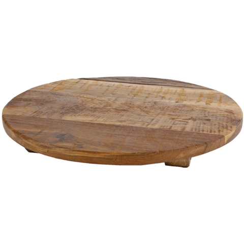 Houten Dienblad 30x30x3.5 cm Naturel