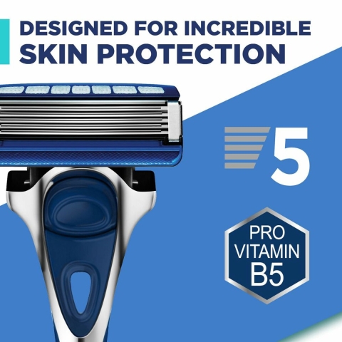 3x Wilkinson Hydro 5 Skin Protection Scheermes Regular