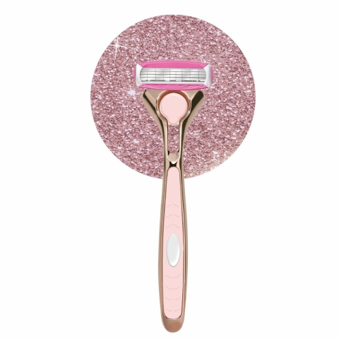 3x Wilkinson Quattro Scheermes Vrouwen Rose Gold