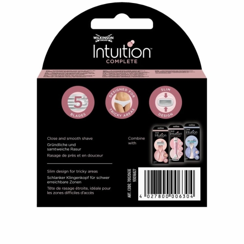 3x Wilkinson Intuition Navulmesjes Complete 3 stuks
