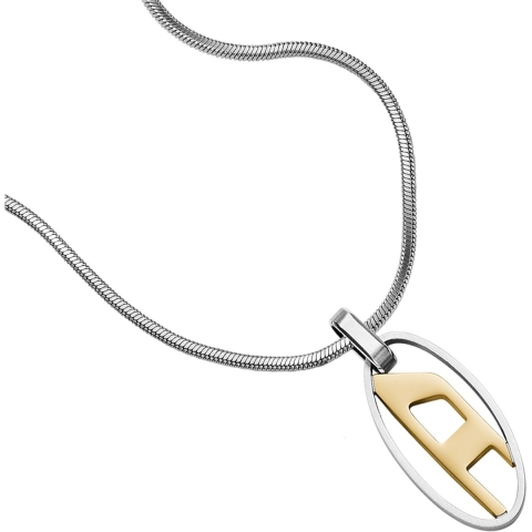 Diesel DX1421931 Herenketting - 55 + 5 cm