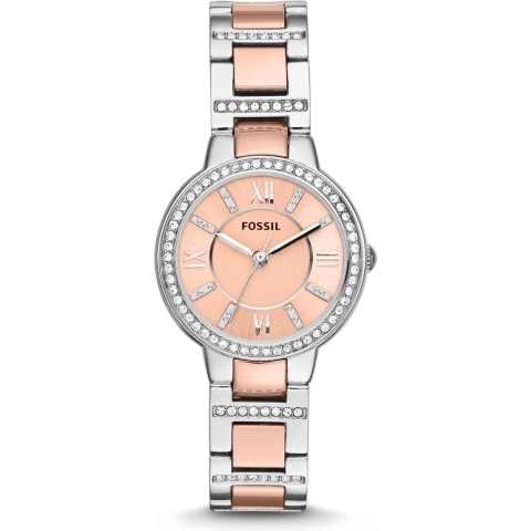 Fossil Zilverkleurig Vrouwen Horloge ES3405