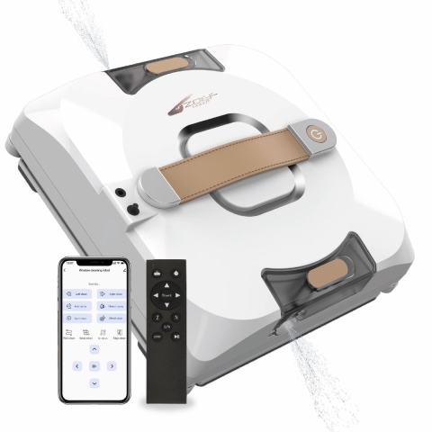 Zoef Robot Bobbie 4.0 - Robot Ramenwasser - Waterspray - Wit