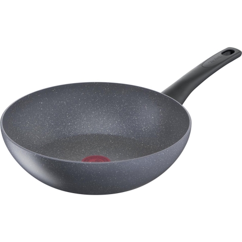 Tefal Healthy Chef - Wokpan - 28 cm - Mineralia + coating - Grijs