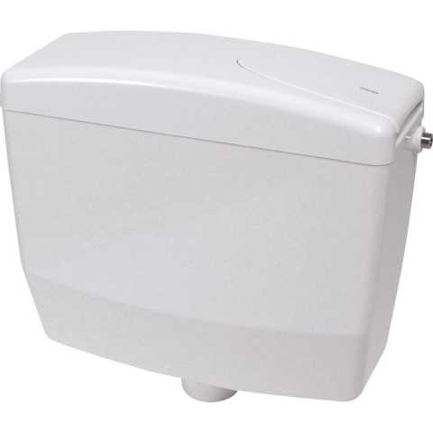 Wisa 350 - Laaghangend reservoir - Single flush 6/9 liter instelbaar - Wit