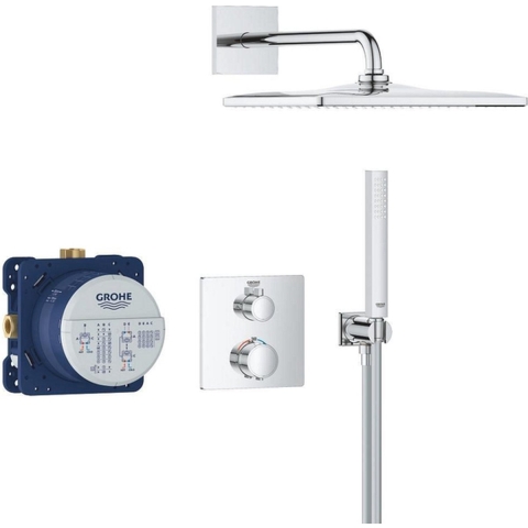GROHE Precision - Inbouw douchesysteem - Hoofddouche 310 mm - Chroom
