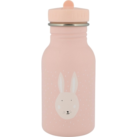 Trixie Mrs. Rabbit - RVS Drinkfles - Lekvrij - 350ml - Roze