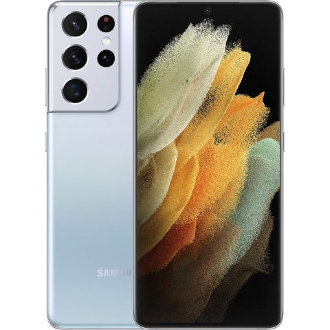 Samsung Galaxy S21 Ultra 5G - Smartphone - 12GB RAM - 128GB opslag - Zilver