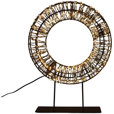 Krans op voet 800l 28x6 cm luxury - Annas collection