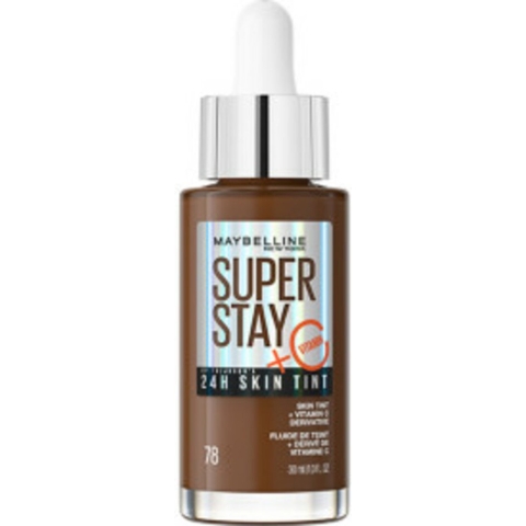 3x Maybelline SuperStay 24H Skin Tint Foundation 78 30 ml