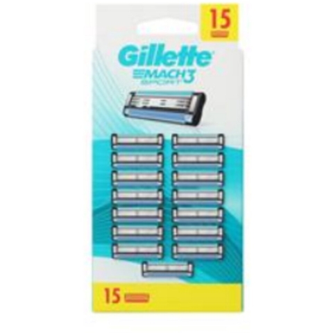 Gillette Mach 3 Sport 15 stuks