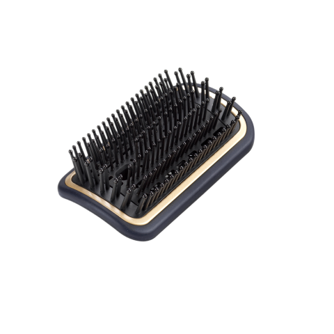 Babyliss Air Wand Acas6550pad Gladmakende Borstel Donkerblauw / Goud