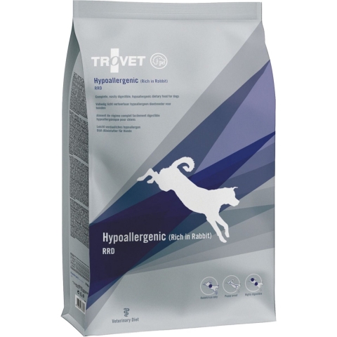 Trovet Hypoallergenic RRD met konijn hondenvoer 3 kg