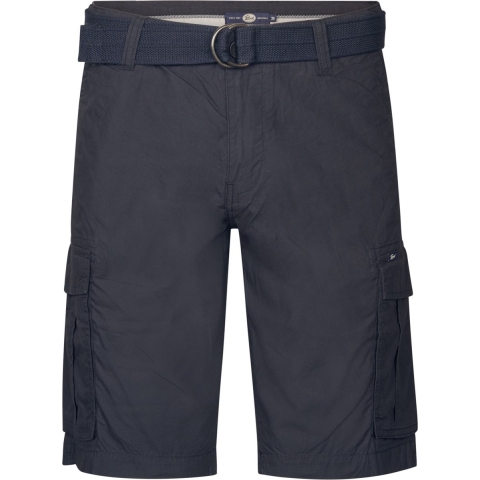 Petrol Industries Heren Denim Short - Slim Fit - Stretch - Elastische Tailleband - Zwart - Maat XL