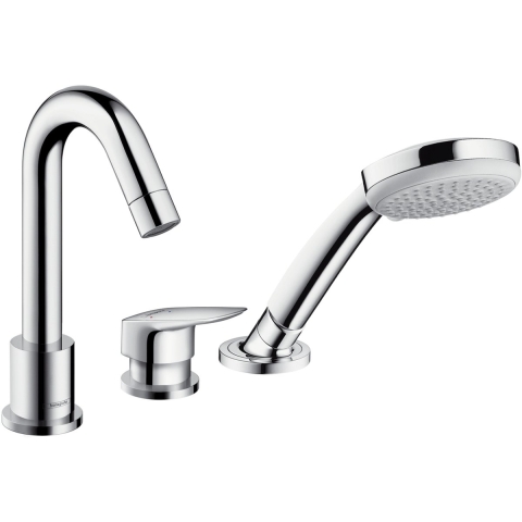 Hansgrohe Logis Inbouwmengkraan met Secuflex - Inclusief douchekop