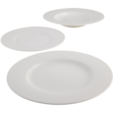 Villeroy&Boch - Basic White Starter Set - 18-delig - Wit (18 stuks)