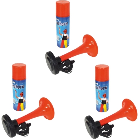 Luchthoorn / Stadiontoeter - 5x - met gas - 40 ml -