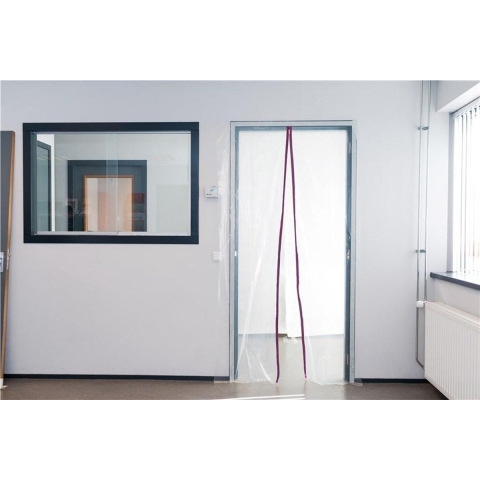 Primacover Stofdeur Met Rits - 220cm X 120cm