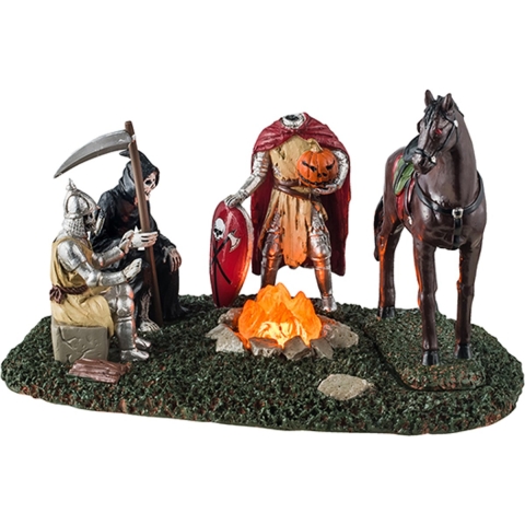 Halloweenminiatuur Cursed Campfire 14x22x11 cm - Lemax