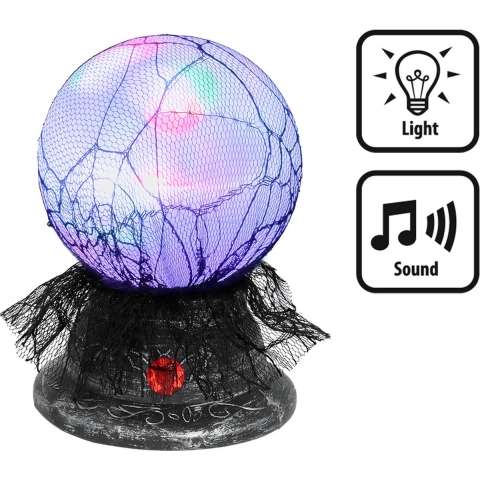 Crystal Ball met Verlichting 19x12 cm - Boland