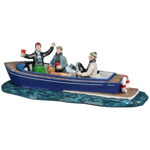 Friends on sloop l19xb7,5xh6 cm - Luville