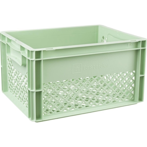 Fastrider Fietskrat Medium - Mint Groen - 22L