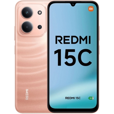 Xiaomi Redmi 15C - Smartphone - 6,9"Octa Core 4 GB RAM 256 GB Oranje