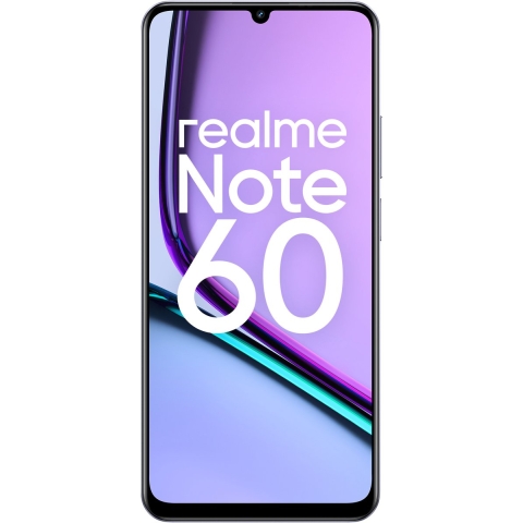 Realme Note 60 Smartphone 128 GB 17.1 cm (6.75 inch) Marmer-zwart Android 14 Dual-SIM