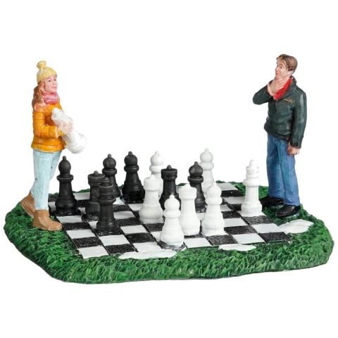 Outdoor chess l12,5xb11,5xh7,5 cm - Luville