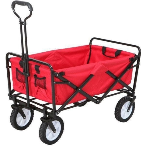 Diggers Opvouwbare Tuinwagen - bolderkar | Rood - DIG138