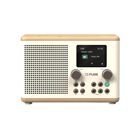 Pure Classic H4 Dab-radio Wit