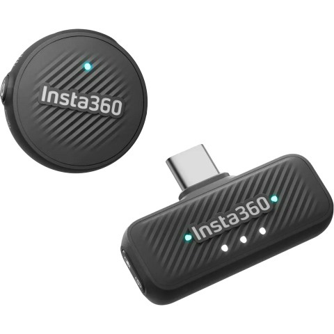 Insta360 Mic Air (1 Tx + 1 Rx) Microfoon Zwart
