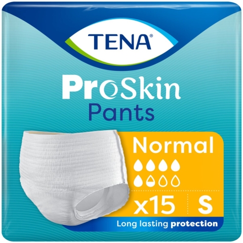 2x TENA Proskin Pants Normal S 15 stuks