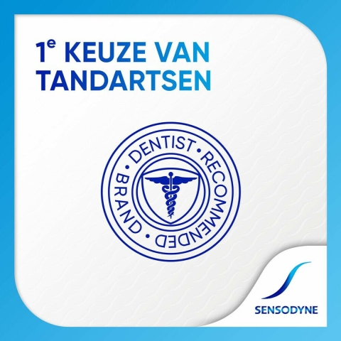 3x Sensodyne Tandpasta Gevoeligheid&Tandvlees Whitening 75 ml