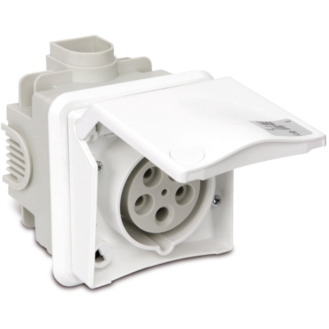 PCE 885-6V 885-6v CEE-inbouwstopcontact 16 A 5-polig 400 V 1 stuk(s)